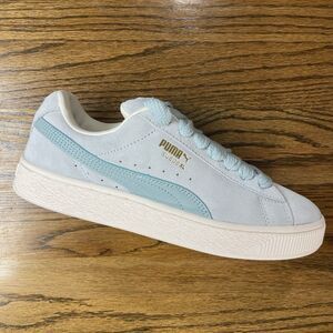 Puma Classic Suede XL Dewdrop Blue White Women’s Sneakers Size 8.5 Brand New